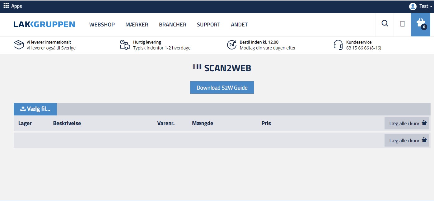 Scan2Web skifter placering og bliver til en app